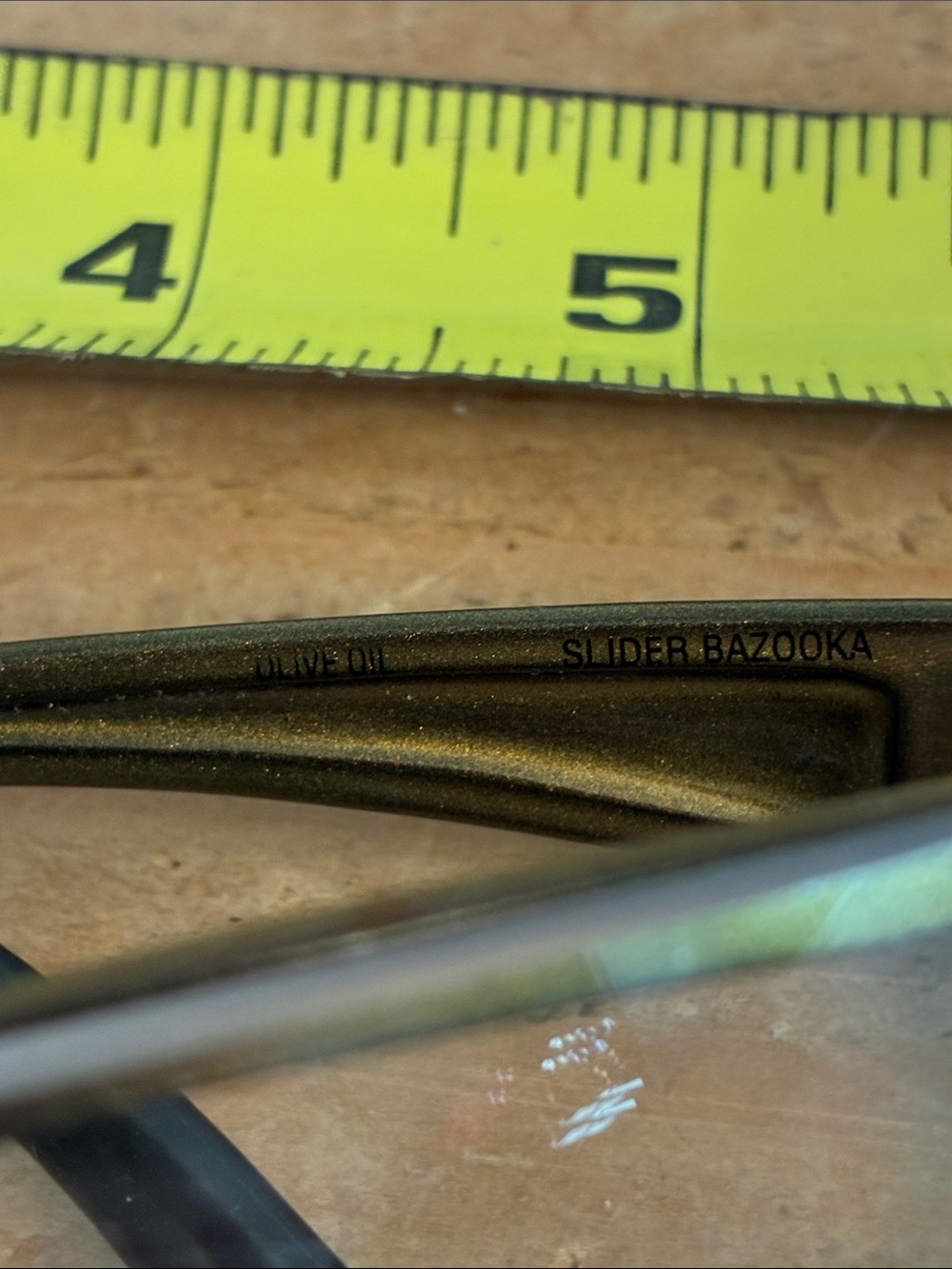 Smith Slider Bazooka Sunglasses Olive Green Clear Interchangeable Lenses France - Picture 9 of 10
